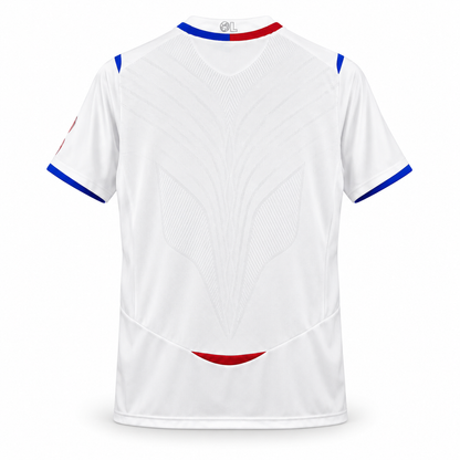 Maillot Olympique Lyonnais rétro 2008-2009 – dos sur fond blanc