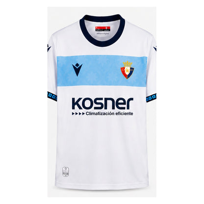Maillot extérieur CA Osasuna 2026-2027, vue de face sur fond blanc