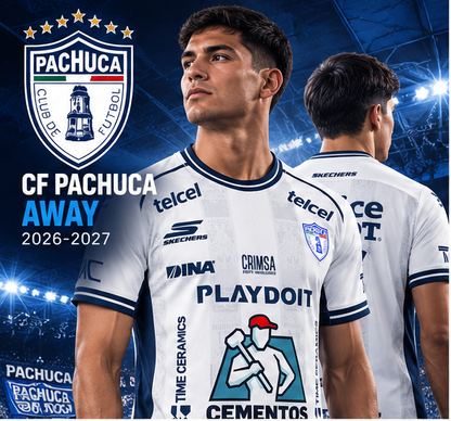 Maillot CF Pachuca extérieur 2026-2027 – affiche