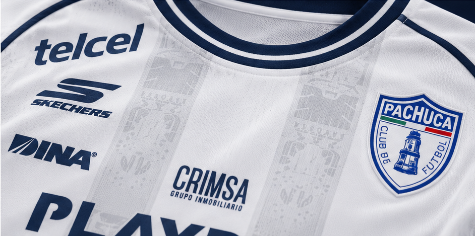 Maillot CF Pachuca extérieur 2026-2027 – details