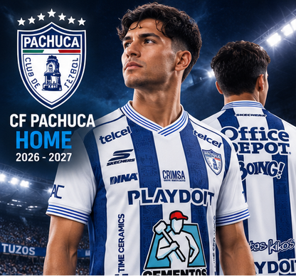 Maillot CF Pachuca domicile 2026-2027 – affiche
