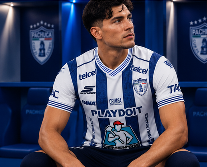 Maillot CF Pachuca domicile 2026-2027 – mannequin