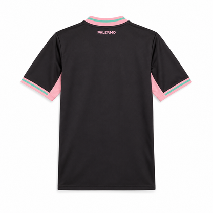 Maillot Palerme Third 2026-2027 noir rose et menthe — dos
