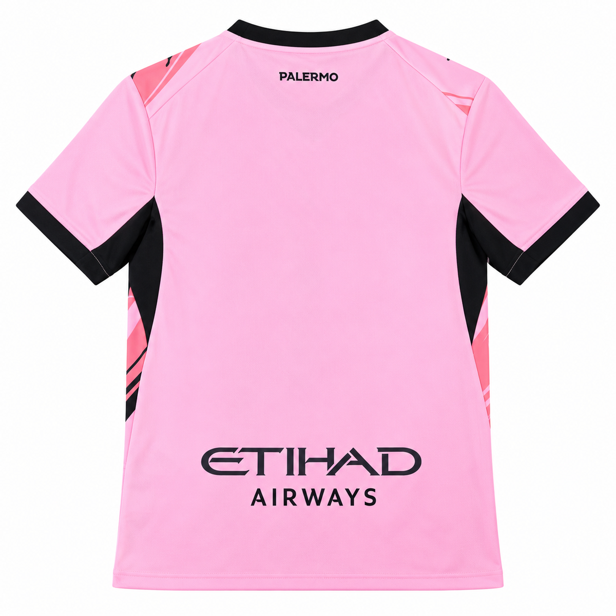 Palermo FC maillot domicile rose et noir saison 2026/2027 dos