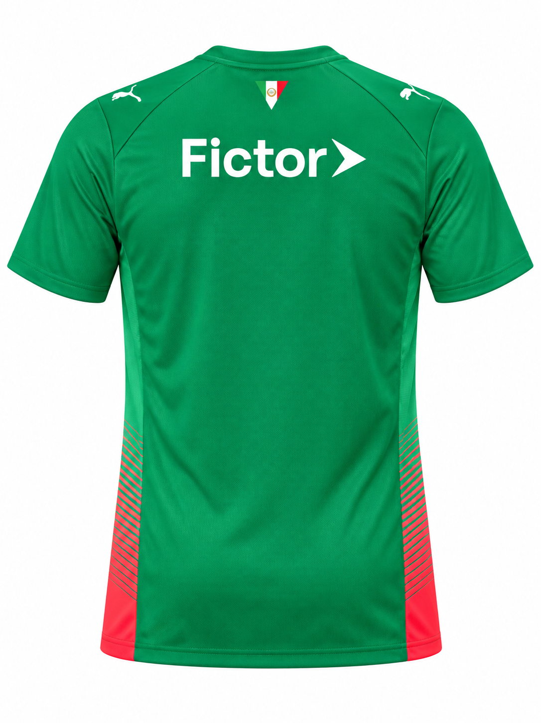 Palmeiras domicile 2026-2027 — vue arrière sur fond clair