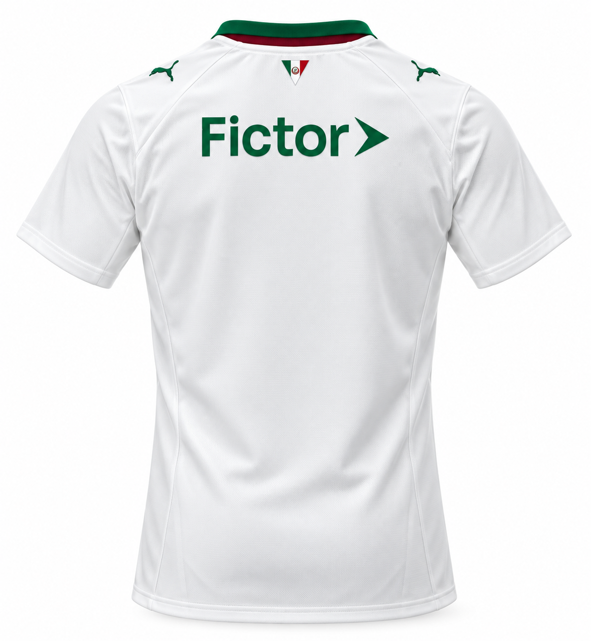 Palmeiras extérieur 2026-2027 — vue arrière sur fond clair