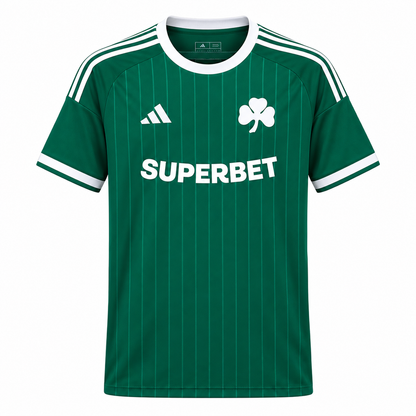 Maillot Panathinaïkos domicile 2026-2027 vert et blanc – vue de face