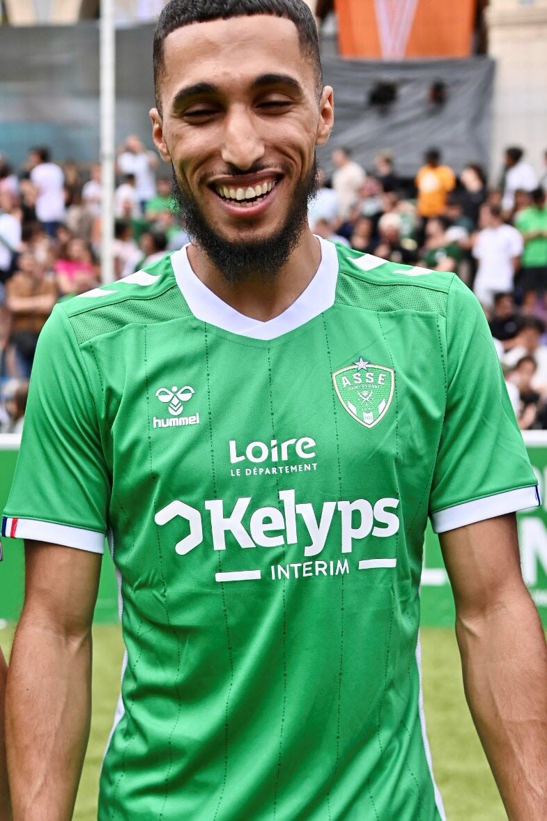Maillot Domicile AS Saint-Etienne 2024-2025