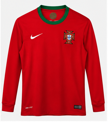 Portugal domicile retro 2012 manches longues face