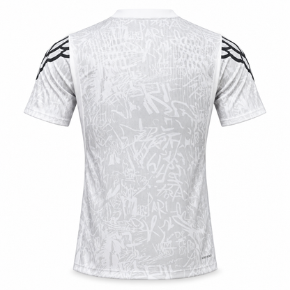 Quatrième maillot PSG 2026-2027, vue de dos sur fond blanc, sans flocage