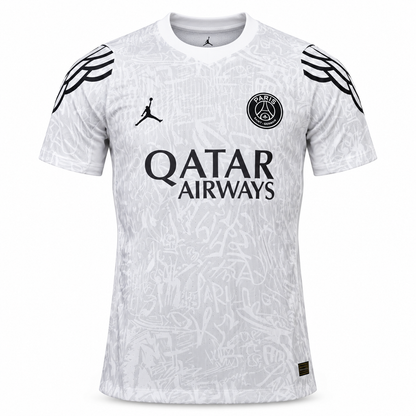 Quatrième maillot PSG 2026-2027, vue de face sur fond blanc