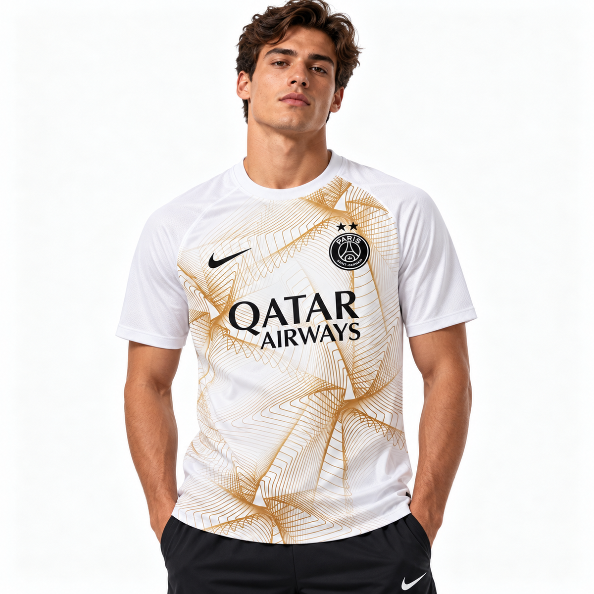 Maillot PSG Special Edition 2026-2027 porté par un mannequin