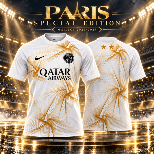 Affiche premium du maillot PSG Special Edition 2026-2027