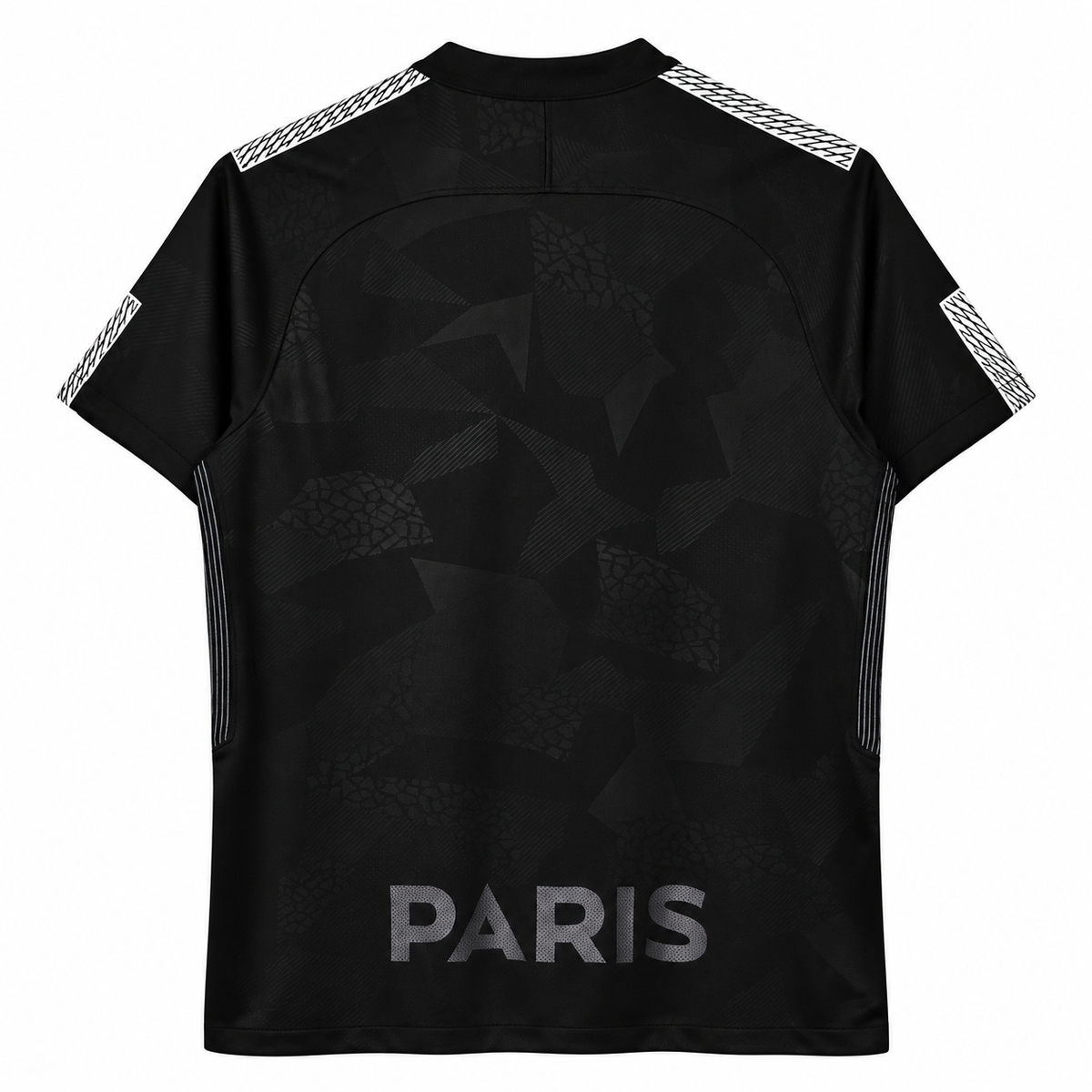 Maillot PSG Third noir rétro 2017/18 dos