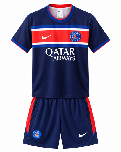 PSG ensemble entraînement bleu marine 2026 2027 – face