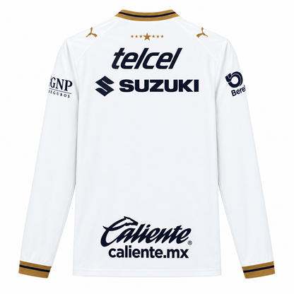 Maillot Pumas UNAM extérieur 2026-2027 à manches longues – vue de dos
