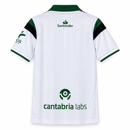 Racing Santander domicile 2026-2027 — dos sur fond blanc