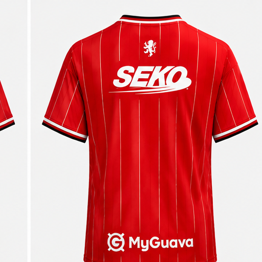 Rangers FC Memorabilia rouge 2026-2027 – dos