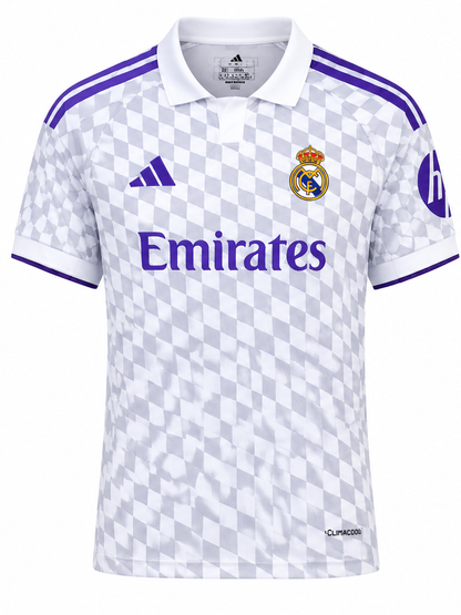 Real Madrid domicile 2027-2028 – face sur fond blanc
