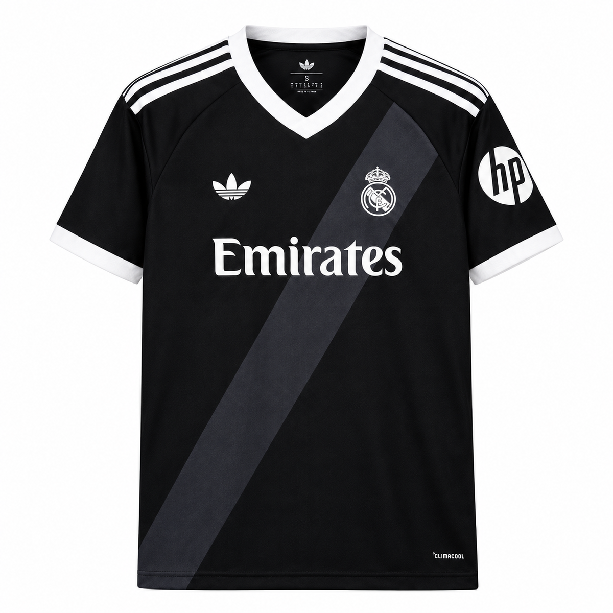Maillot Real Madrid extérieur noir 2027-2028 — face