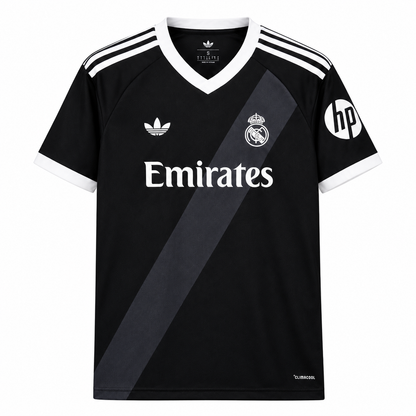 Maillot Real Madrid extérieur noir 2027-2028 — face