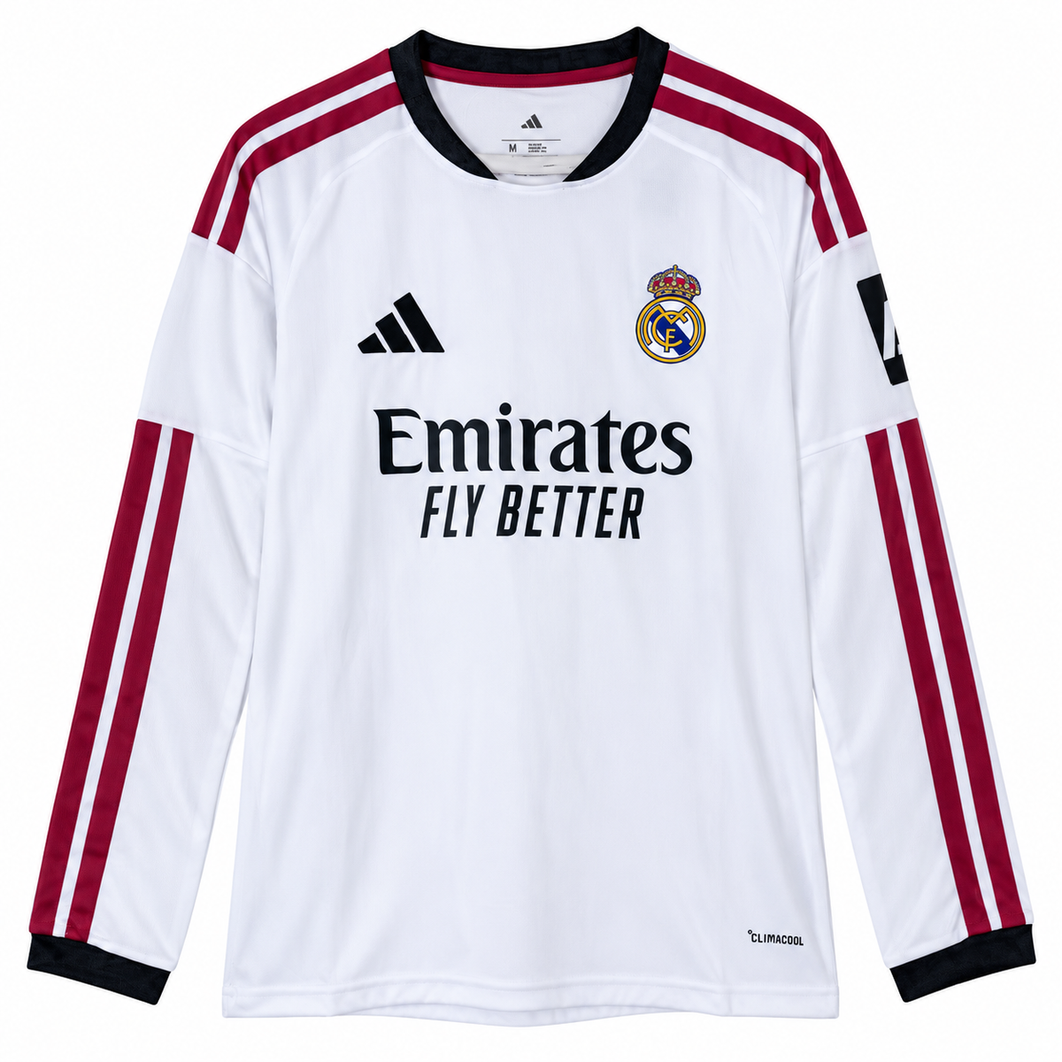 Maillot Real Madrid domicile 2026-2027 manches longues – face