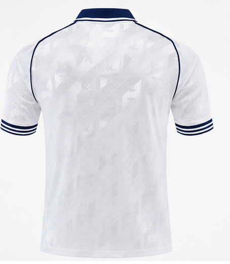 Real Madrid ensemble rétro entraînement 2026/27 maillot blanc short marine dos