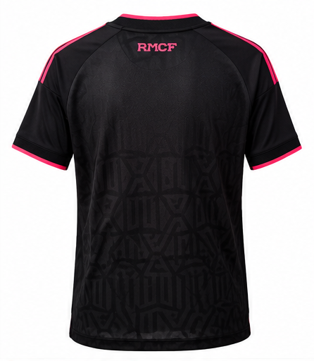 Real Madrid Player Special Edition 2026/27 noir et rose – dos