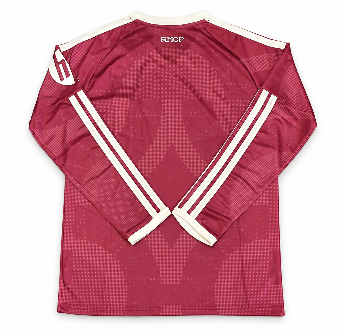 Real Madrid third 2026-2027 manches longues — dos sur fond blanc