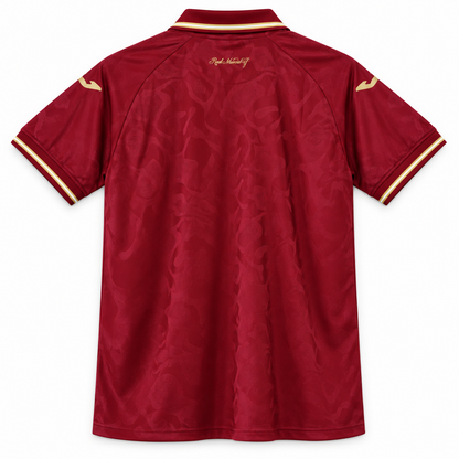 Maillot Real Murcia domicile 2026-2027, vue de dos sur fond blanc