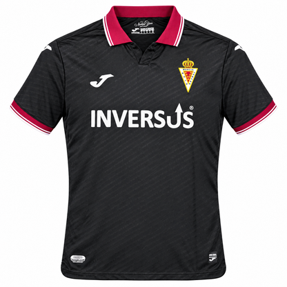 Maillot Real Murcia third 2026-2027, vue de face sur fond blanc