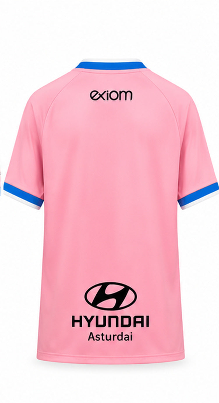 Maillot Third Real Oviedo 2026-2027 rose vue de dos