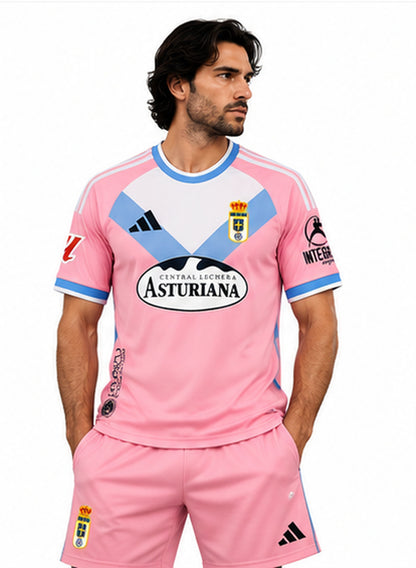 Maillot Third Real Oviedo 2026-2027 porté, visuel illustratif