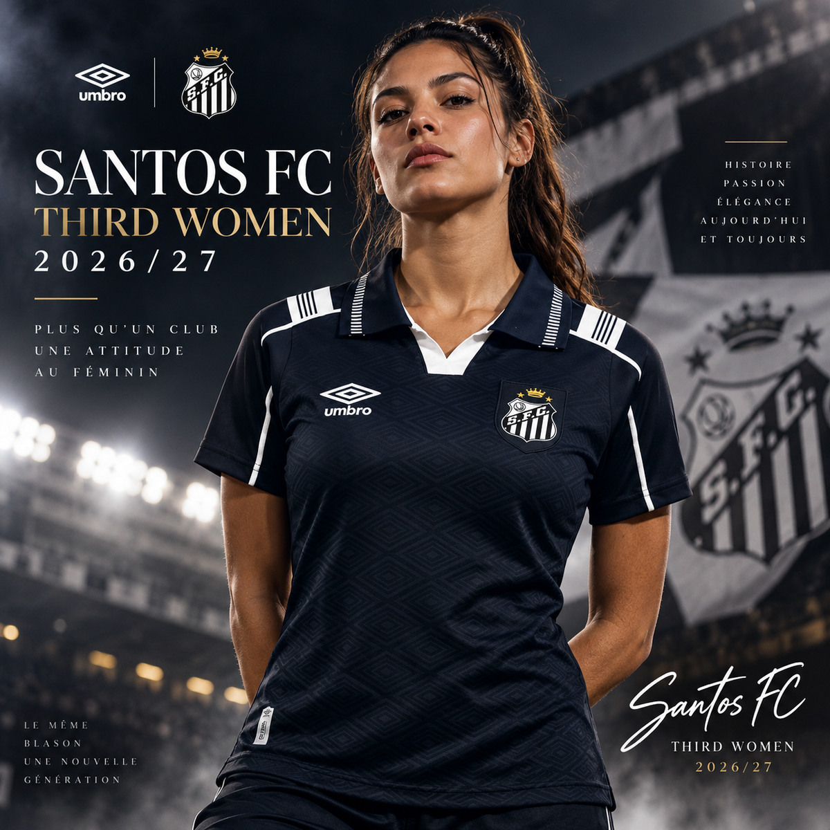 Maillot Santos FC Third femme 2026/2027 - affiche