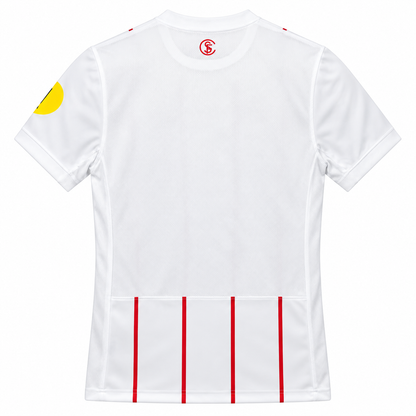 Maillot SC Fribourg Third blanc et rouge 2026-2027 — dos