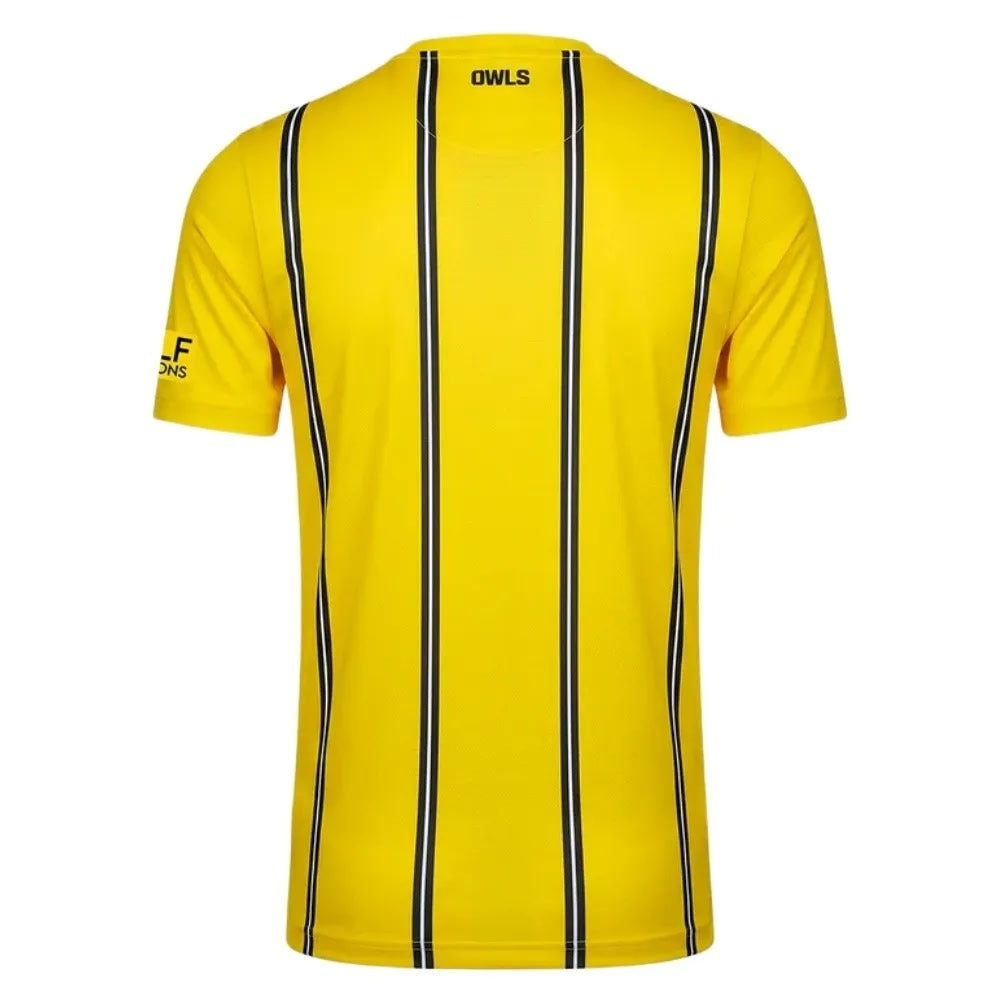 Maillot Sheffield Wednesday Away 2026-2027, vue de dos sur fond blanc