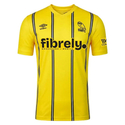 Maillot Sheffield Wednesday Away 2026-2027, vue de face sur fond blanc