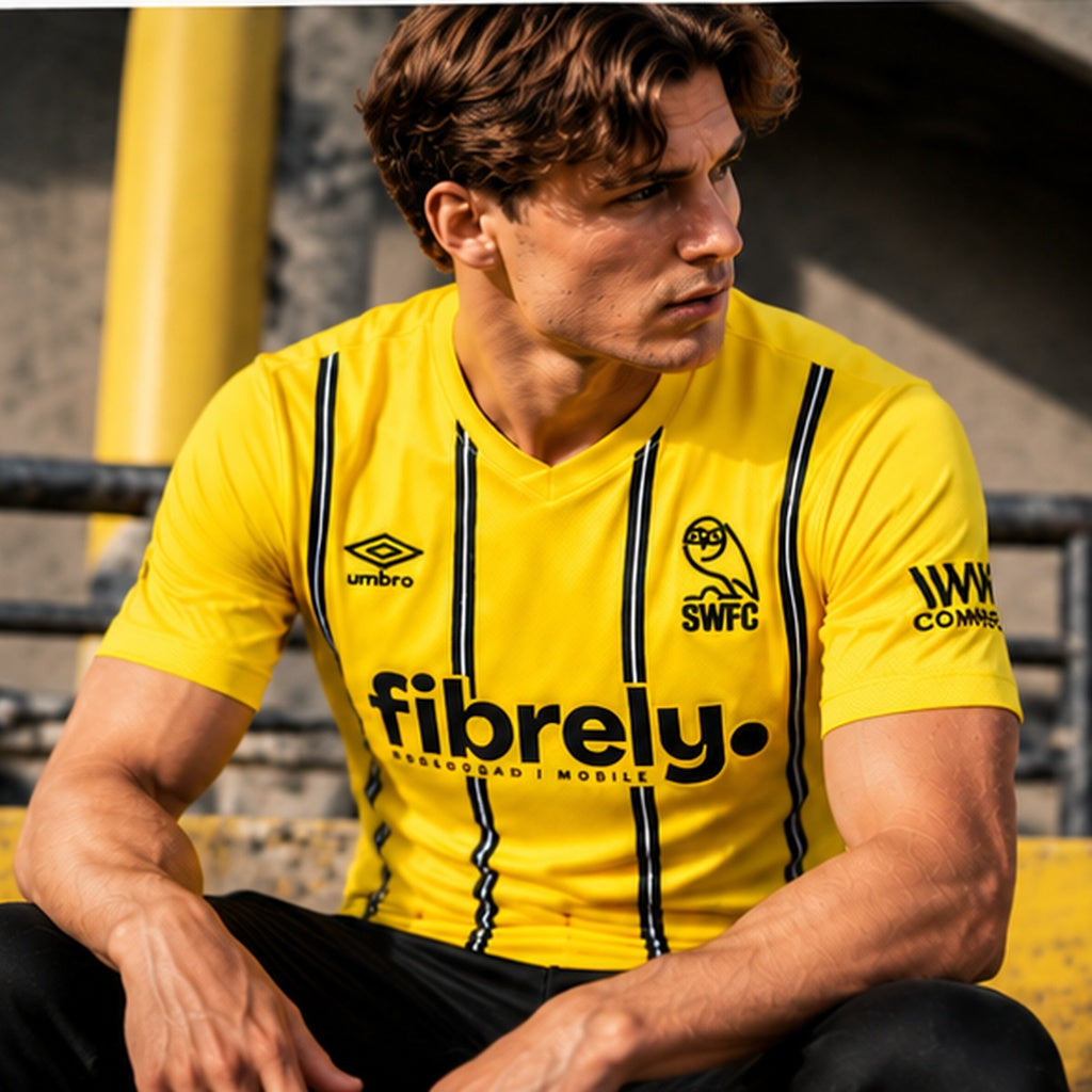 Mannequin masculin portant le maillot Sheffield Wednesday Away 2026-2027