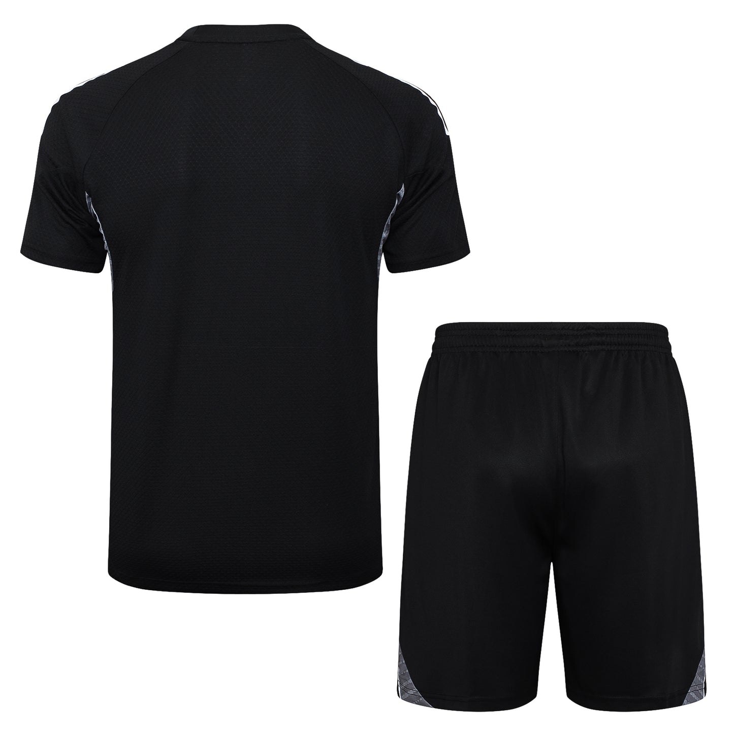 Ensemble T-shirt + short noir Real Madrid 2025-2026