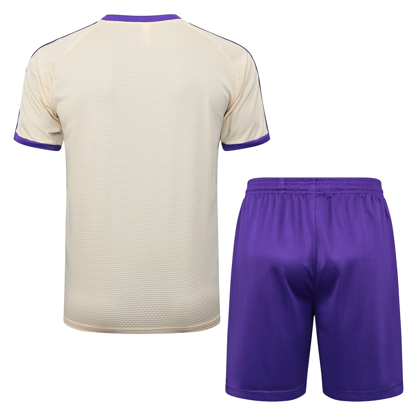 Ensemble T-shirt + short  beige Real Madrid 2025-2026