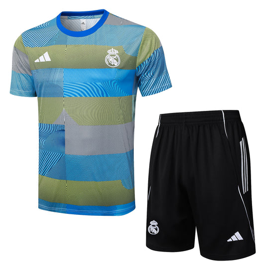 Ensemble T-shirt + short  camouflage Real Madrid 2025-2026