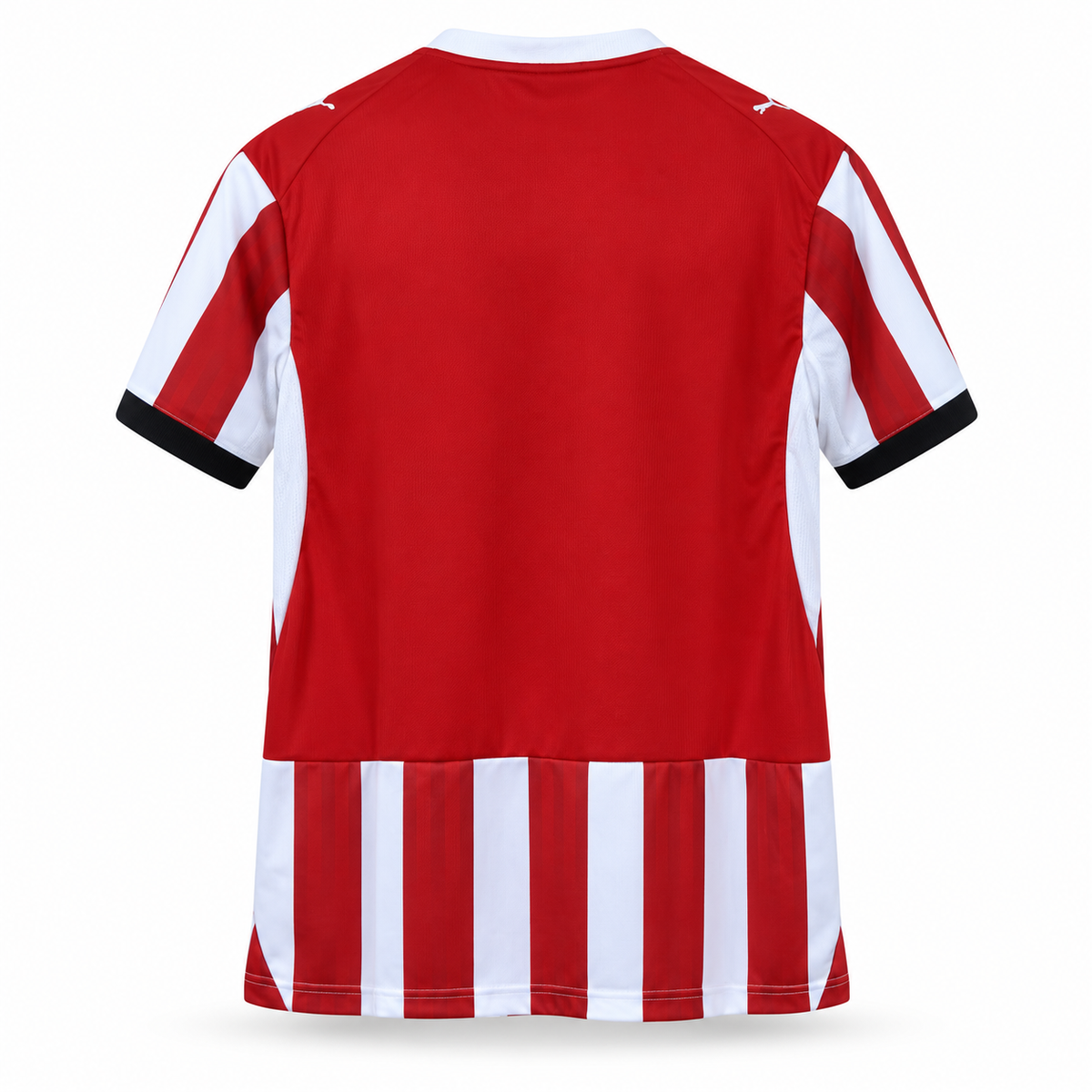 Maillot Southampton domicile 2026-2027, dos rouge et bas rayé