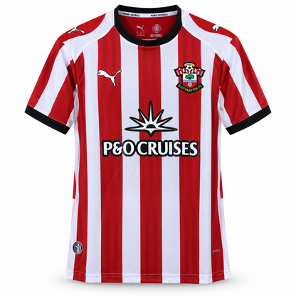 Maillot Southampton domicile 2026-2027 rouge et blanc, vue de face