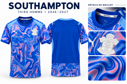 Maillot Southampton third homme 2026-2027 — détails