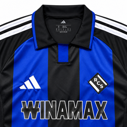 Maillot RC Strasbourg Third 2026-2027 bleu et noir — detail