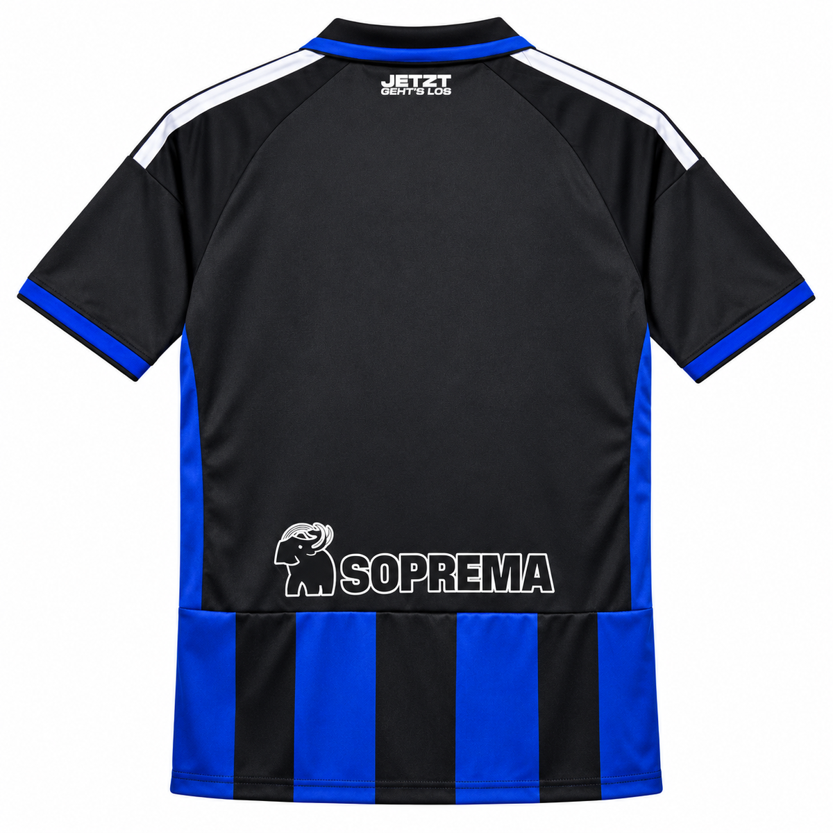 Maillot RC Strasbourg Third 2026-2027 bleu et noir — dos