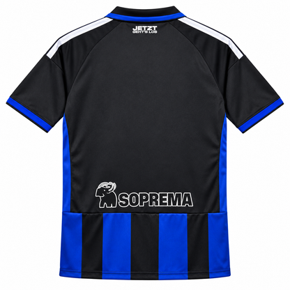 Maillot RC Strasbourg Third 2026-2027 bleu et noir — dos