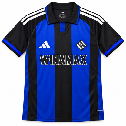 Maillot RC Strasbourg Third 2026-2027 bleu et noir — face