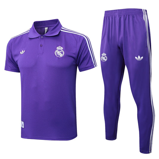 Ensemble Polo violet Real Madrid 2025-2026