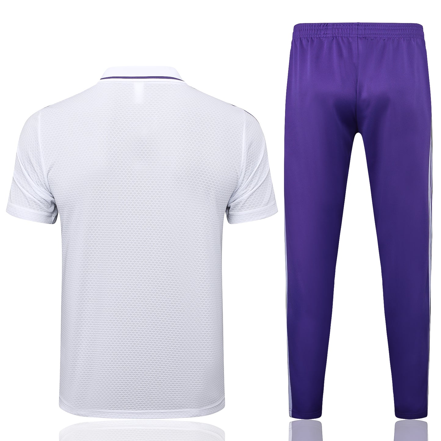 Ensemble Polo blanc/violet Real Madrid 2025-2026